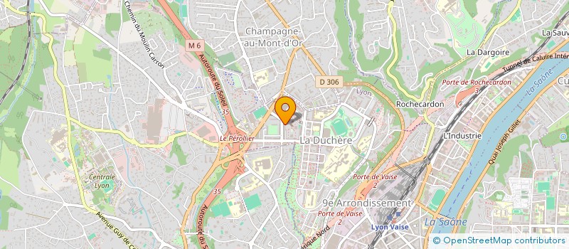 localisation de l'entreprise SDJ  LYON