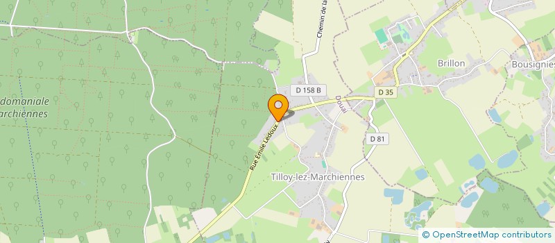 localisation de l'entreprise SDJ IMMO à TILLOY-LEZ-MARCHIENNES