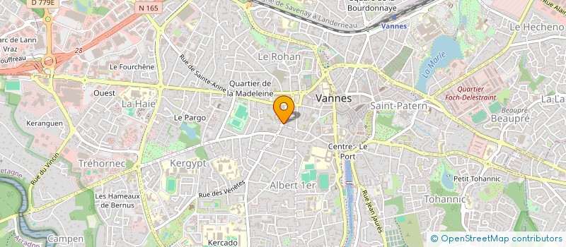 localisation de l'entreprise SDJG à VANNES