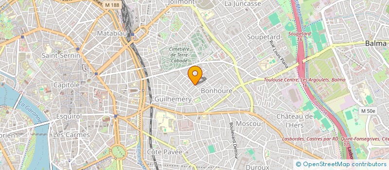 localisation de l'entreprise SDJH  TOULOUSE