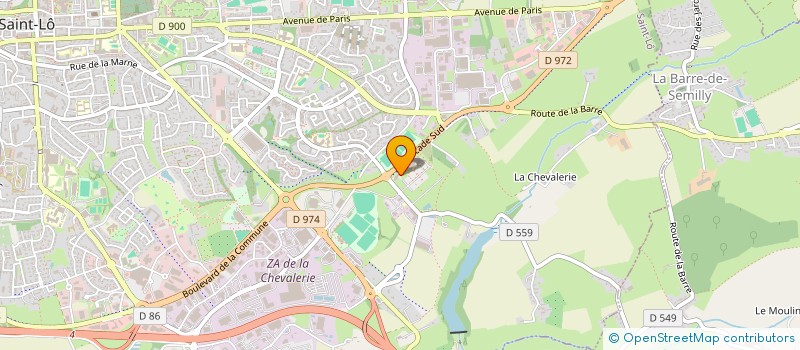 localisation de l'entreprise SDK AUTO  SAINT-LO