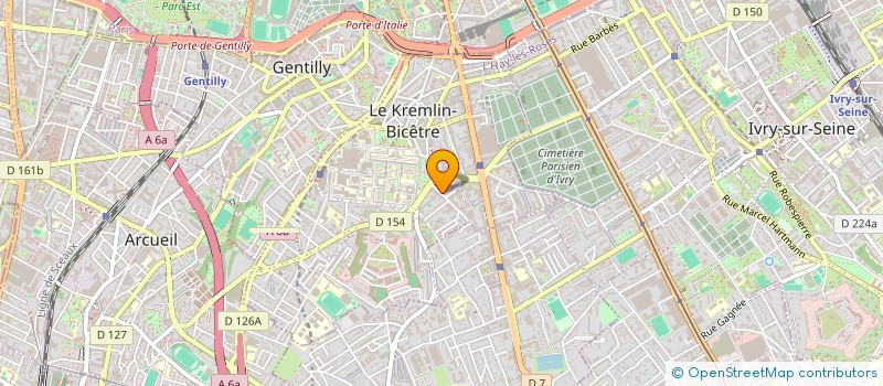 localisation de l'entreprise SDK CONSEIL à LE KREMLIN-BICETRE