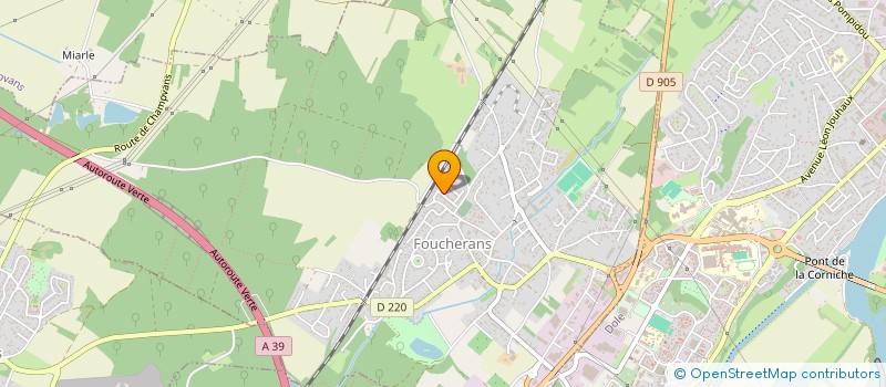 localisation de l'entreprise SDK39  FOUCHERANS