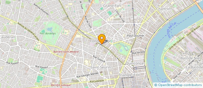 localisation de l'entreprise SDL à BORDEAUX