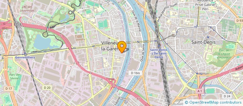 localisation de l'entreprise SDL DRIVE à VILLENEUVE-LA-GARENNE
