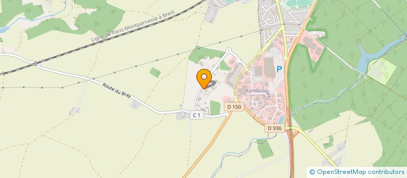 localisation de l'entreprise SDL INVEST à RAMBOUILLET