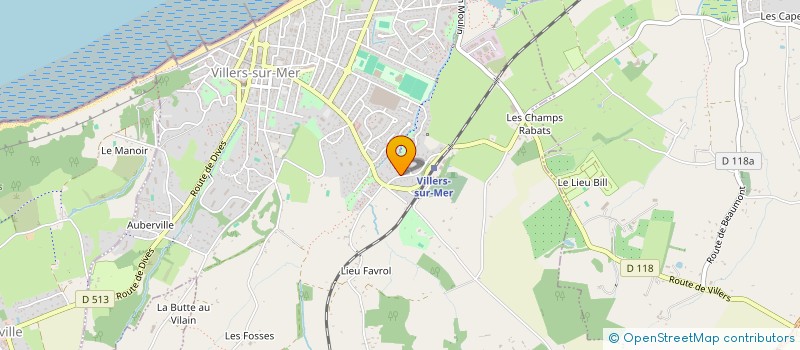 localisation de l'entreprise SDLAVG  VILLERS-SUR-MER