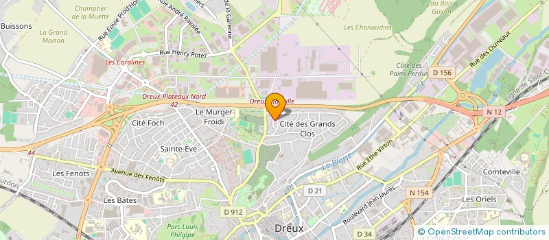 localisation de l'entreprise SDLC à DREUX