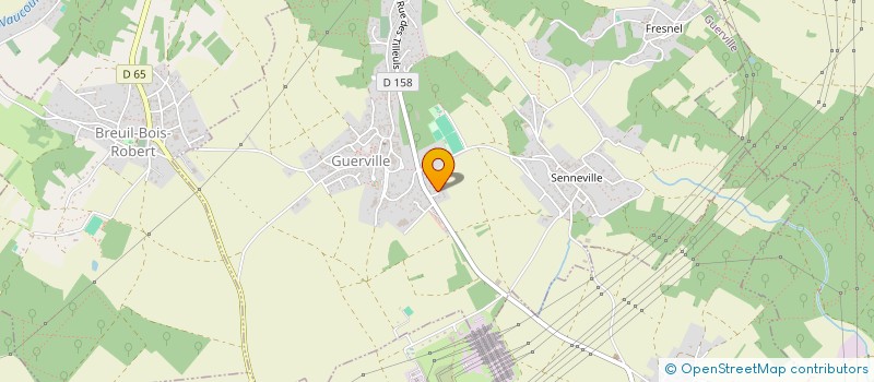 localisation de l'entreprise SDLJ  GUERVILLE