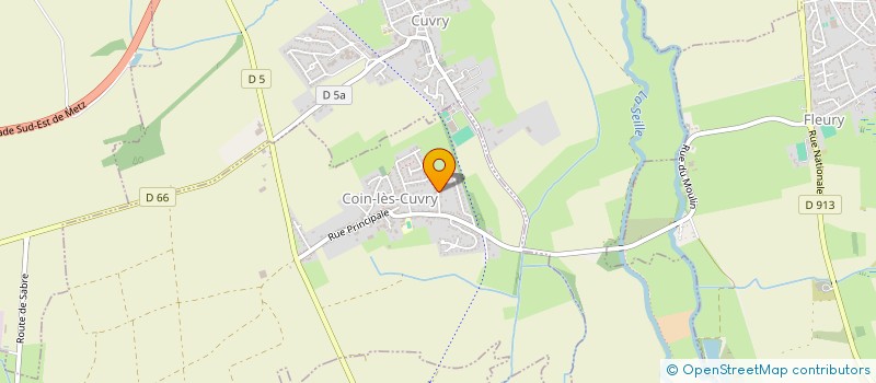 localisation de l'entreprise SDLM HOLDING  COIN-LES-CUVRY