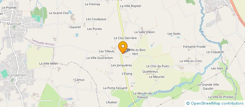 localisation de l'entreprise SDLMJ à LAMBALLE-ARMOR