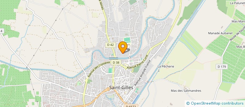 localisation de l'entreprise SDLR LOC à SAINT-GILLES