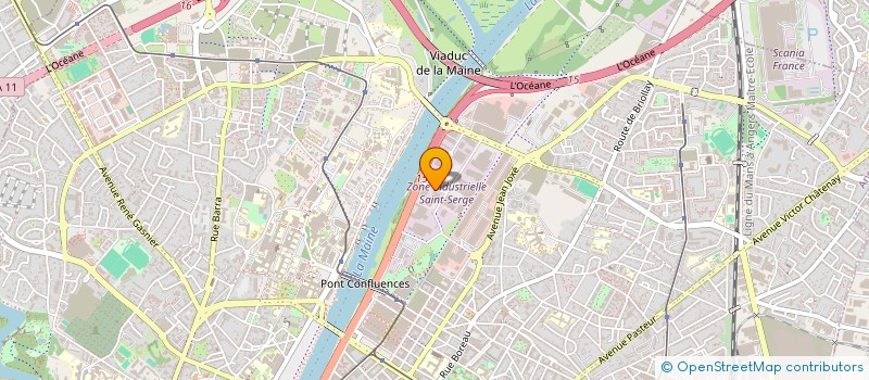 localisation de l'entreprise SDLSB à ANGERS