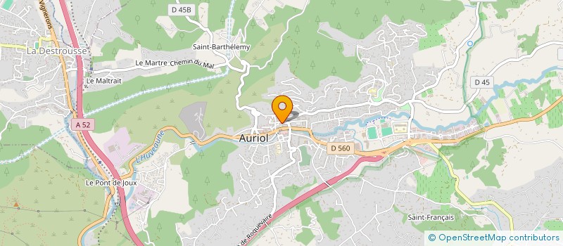 localisation de l'entreprise SDM 13 à AURIOL
