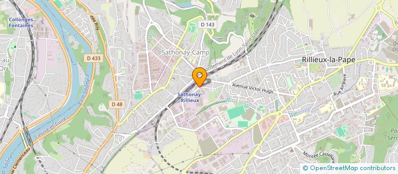 localisation de l'entreprise SDM à RILLIEUX-LA-PAPE