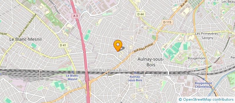 localisation de l'entreprise SDM à AULNAY-SOUS-BOIS