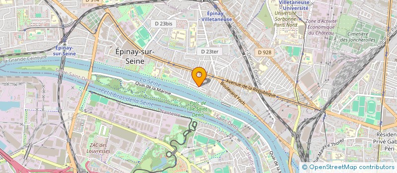 localisation de l'entreprise SDM BATIMENT à EPINAY-SUR-SEINE