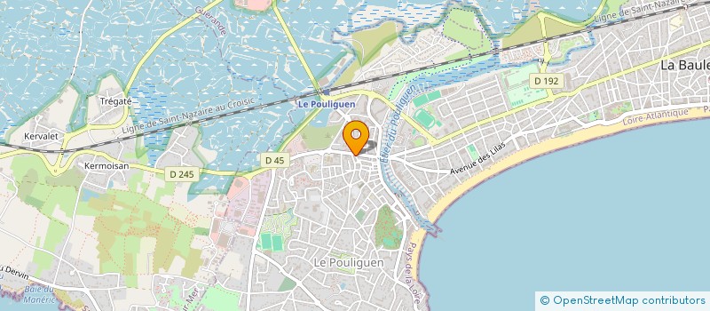 localisation de l'entreprise SDM BY L'APARTE à LE POULIGUEN
