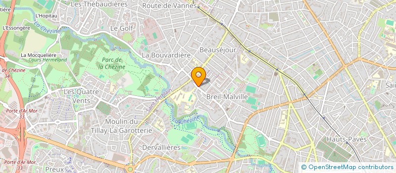 localisation de l'entreprise SDM CARREAUX à NANTES