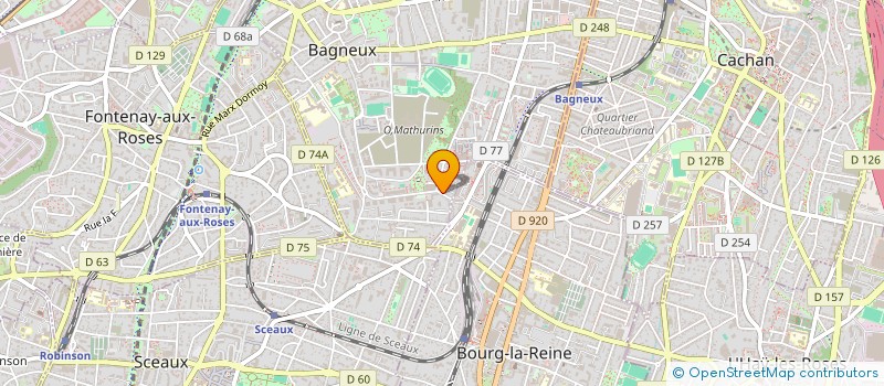 localisation de l'entreprise SDM EXPERTS à BAGNEUX