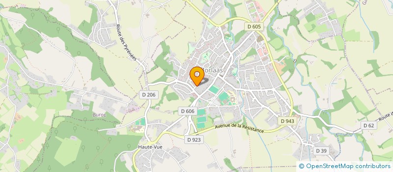 localisation de l'entreprise SDM IMMO  MORLAAS