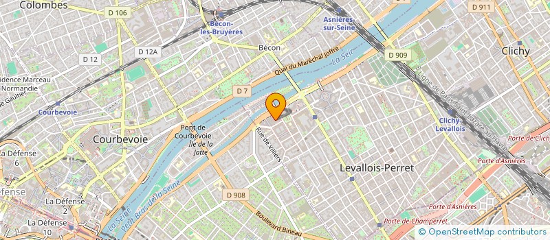 localisation de l'entreprise SDM26 à LEVALLOIS-PERRET