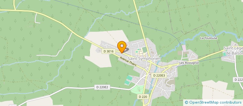 localisation de l'entreprise SDMA  ST-SYMPHORIEN