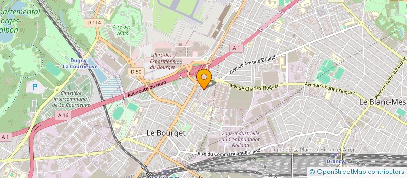 localisation de l'entreprise SDMA BAT à LE BLANC-MESNIL