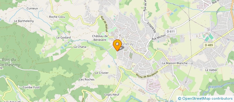 localisation de l'entreprise SDMD  VAUGNERAY