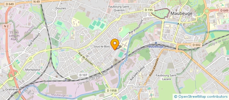 localisation de l'entreprise SDMEI  LOUVROIL