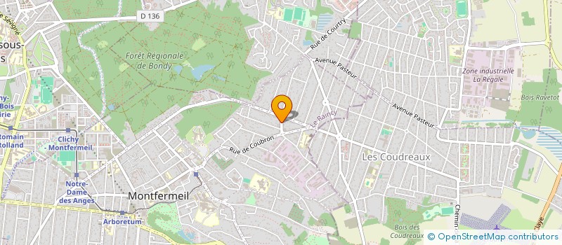 localisation de l'entreprise SDMF à MONTFERMEIL