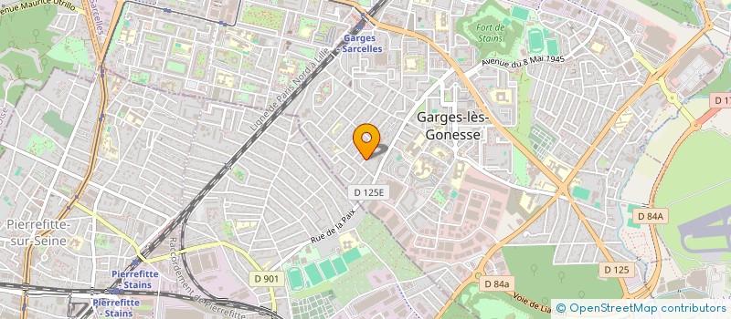 localisation de l'entreprise SDMG BATIMENT  GARGES-LES-GONESSE