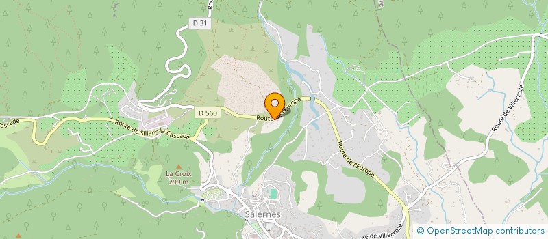 localisation de l'entreprise SDMG PRO  SALERNES