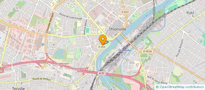 localisation de l'entreprise SDMH  THIONVILLE