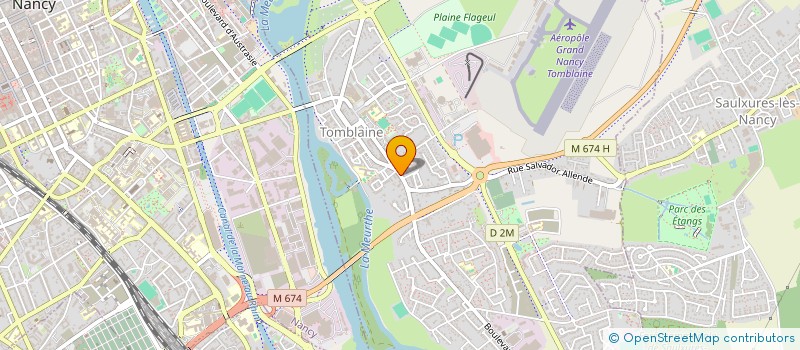 localisation de l'entreprise SDMH  TOMBLAINE