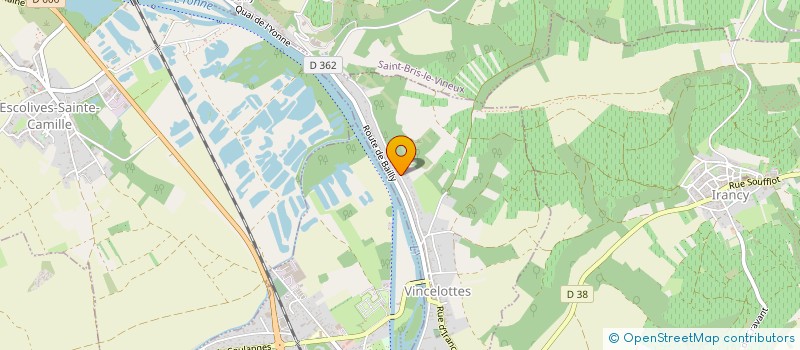 localisation de l'entreprise SDML  VINCELOTTES