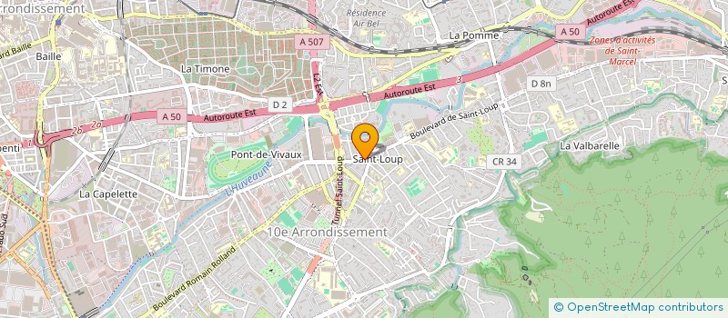 localisation de l'entreprise SDMM à MARSEILLE