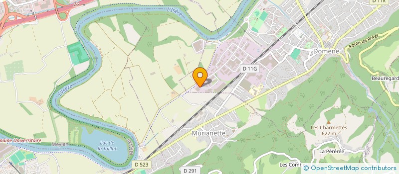 localisation de l'entreprise SDMR à DOMENE