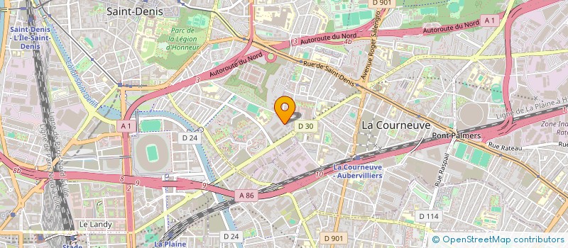 localisation de l'entreprise SDMS à SAINT-DENIS