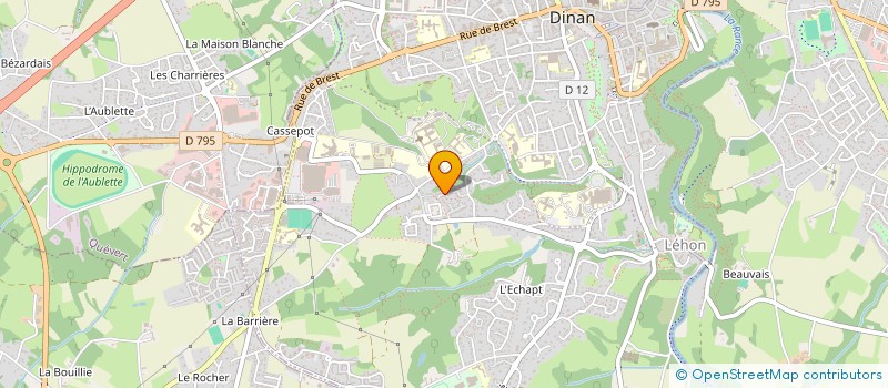 localisation de l'entreprise SDMTP  DINAN