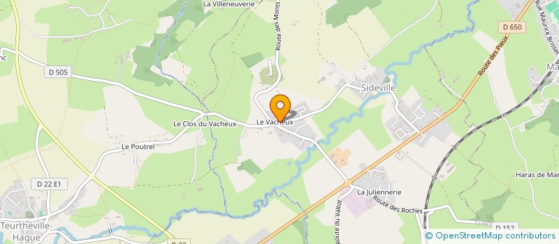 localisation de l'entreprise SDN  SIDEVILLE