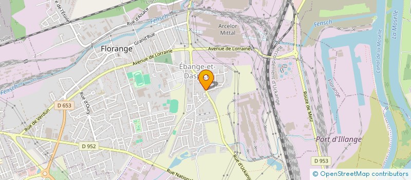 localisation de l'entreprise SDN à FLORANGE