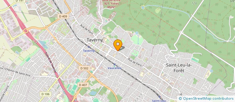 localisation de l'entreprise SDN à TAVERNY