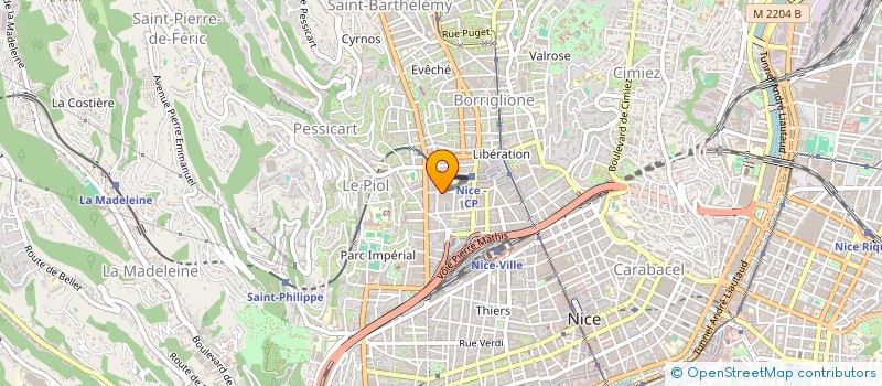 localisation de l'entreprise SDN DRIVER à NICE