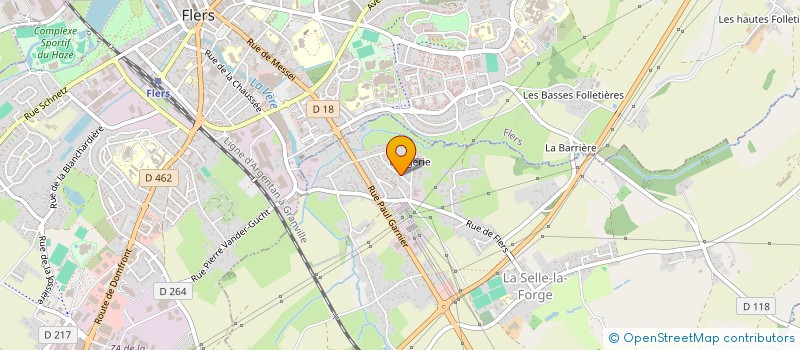 localisation de l'entreprise SDN ETANCHEITE à LA SELLE-LA-FORGE