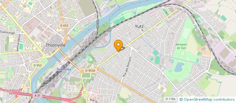 localisation de l'entreprise SDN INVEST  YUTZ