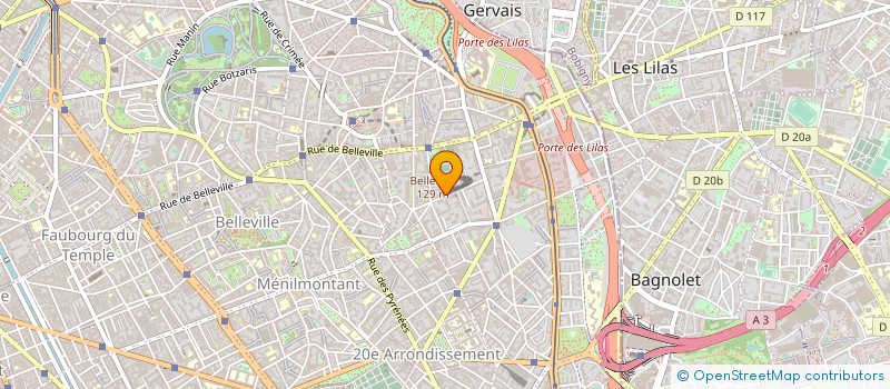 localisation de l'entreprise SDN SERVICE DEMOLITION NETTOYAGE à PARIS