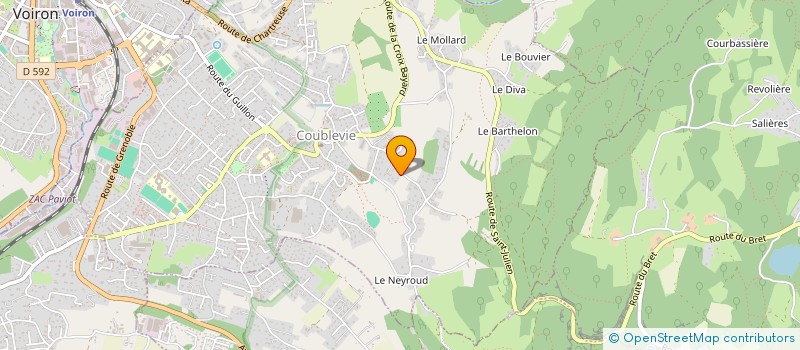 localisation de l'entreprise SDNC  COUBLEVIE