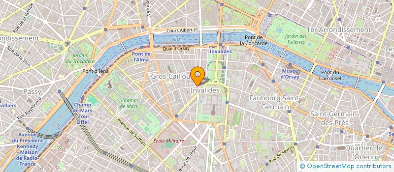 localisation de l'entreprise SDNP TG  PARIS