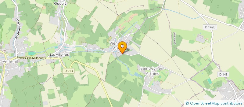 localisation de l'entreprise SDNW21  VIENNE-EN-ARTHIES